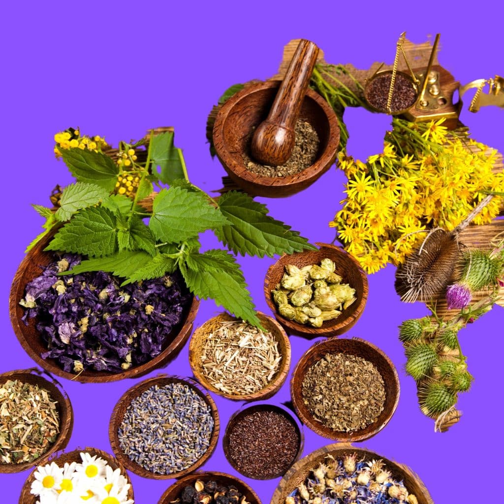 An image illustrating traditional African medicine