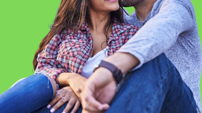 A picture of a happy couple that met after using the love candle spell.