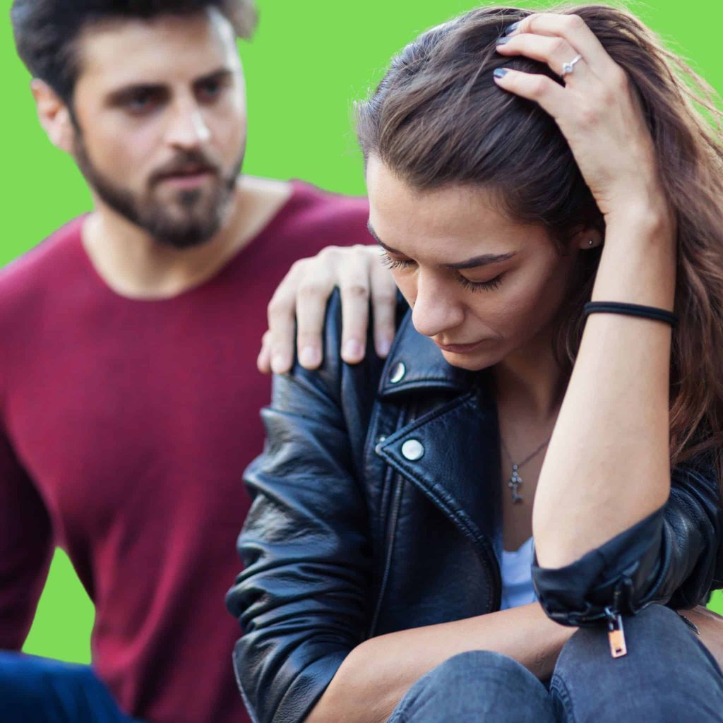 An image of a disgruntled couple demonstrates the need to use the spells to stop a divorce and save your marriage.