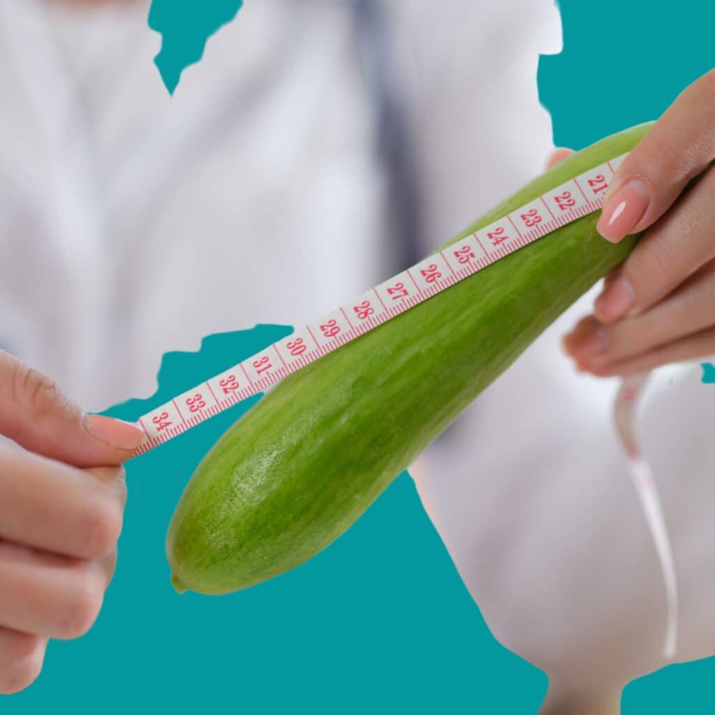 Men with a flaccid penis size that measures under 3 inches may not get aroused at all